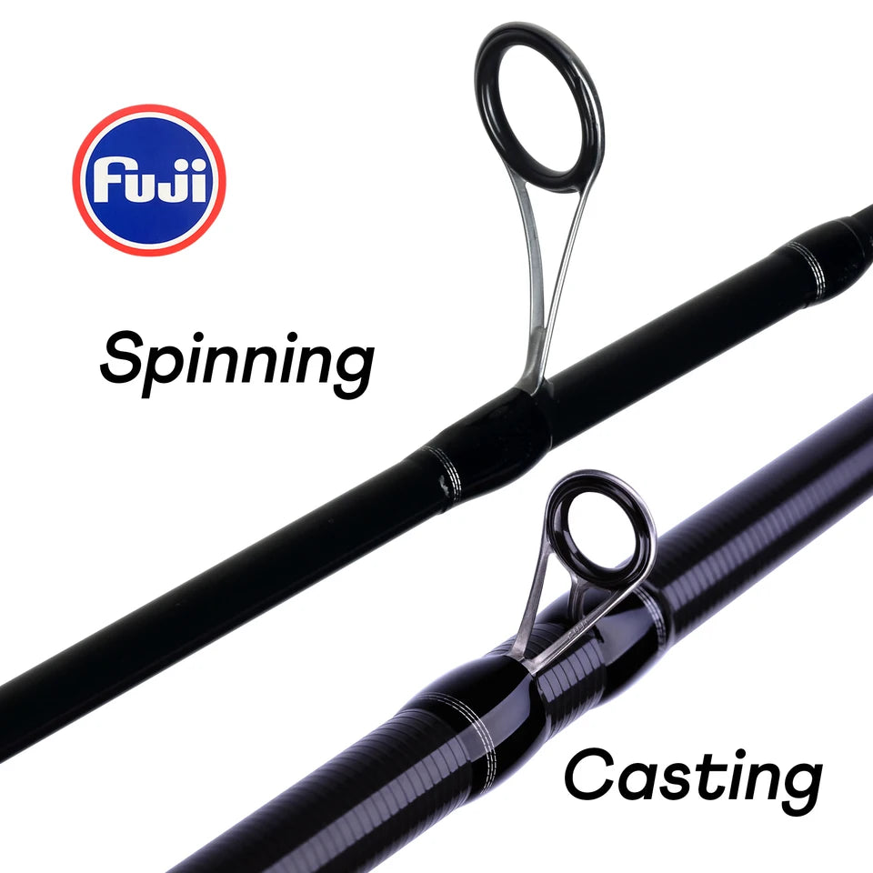 MAXIMUS Lure Fishing Rod 1.8m 2.1m 2.4m 2.7m 3.0m 30T Carbon Spinning Baitcasting FUJI Guide Travel Casting 3-35g L/M/MH BIUTIFU